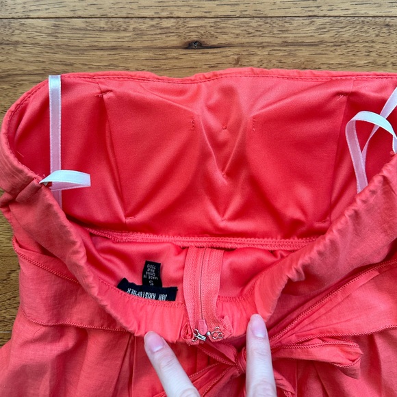 Dillards Jodi Kristopher Strapless Coral Dress Size 5 - Picture 9 of 11